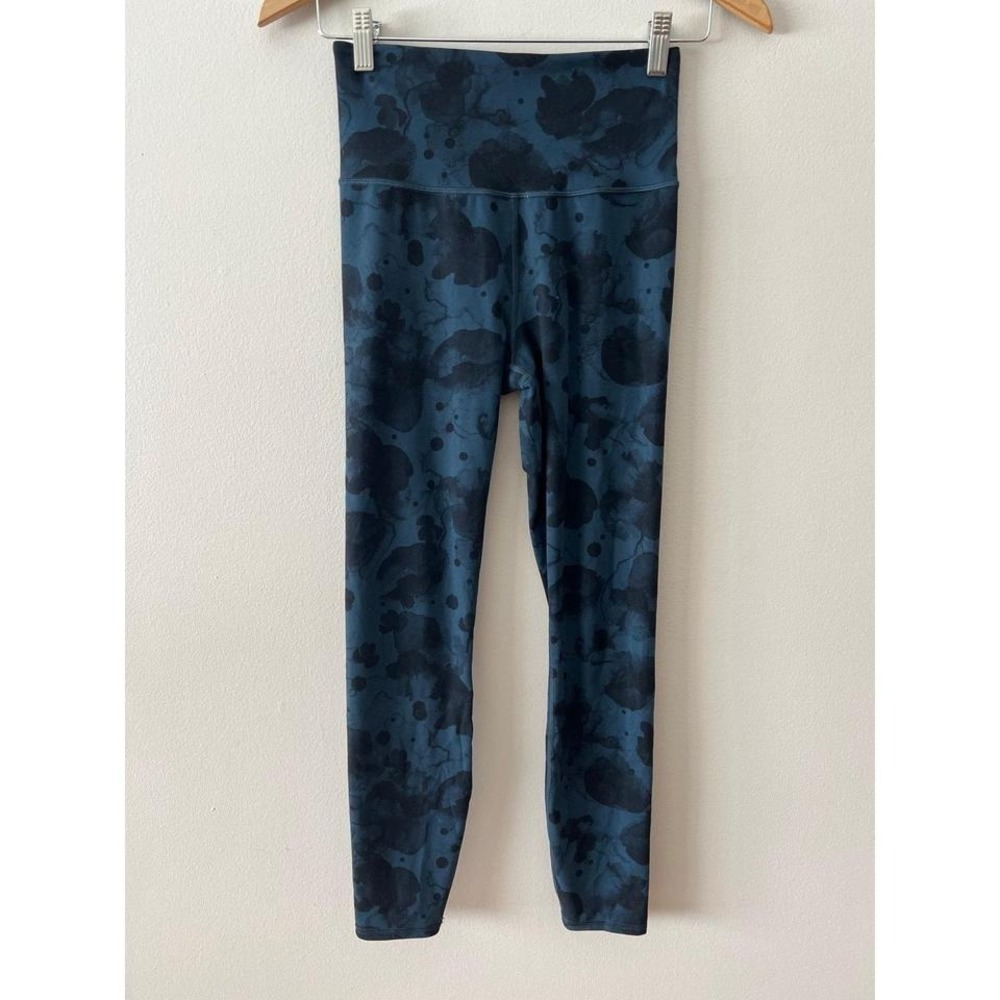 Vuori Studio Printed Legging Waterdrop Blue Small